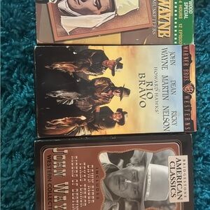 John Wayne Western VHS Collection